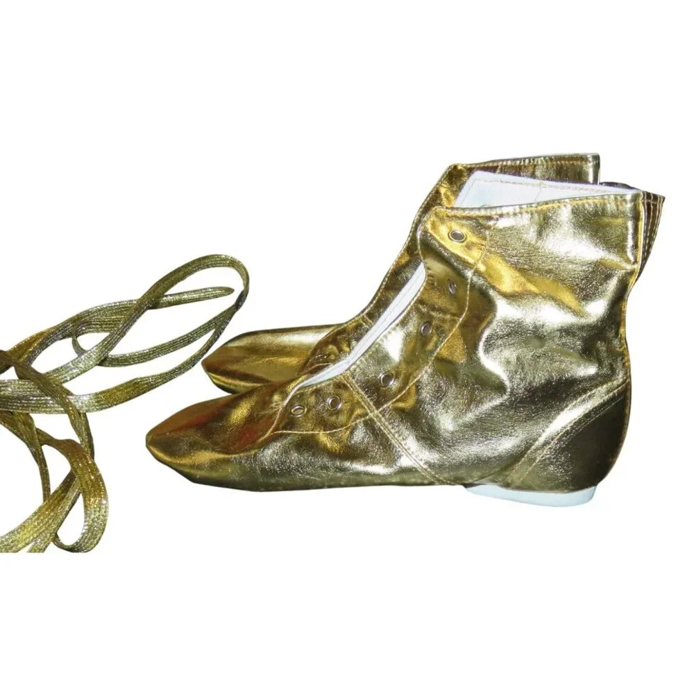 Miss Fiona  High Top Modern Latin Jazz Practice Dance Shoes Soft Sole Boots sz 8